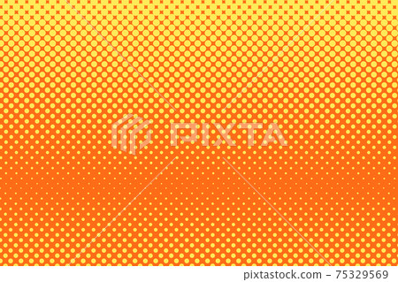 Pop art creative concept colorful comics book magazine cover. Polka dots colorful background. Cartoon halftone retro pattern. Abstract template design for poster, card, sale banner, empty bubble. Pop art creative concept colorful comics book magazine cover. Polka dots colorful background. Cartoon halftone retro pattern. Abstract template design for poster, card, sale banner, empty bubble. 75329569