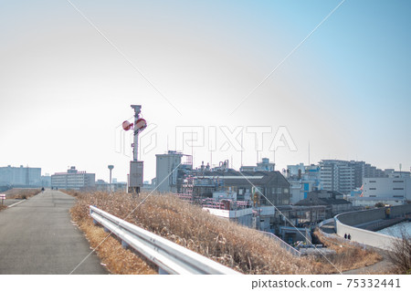 東京都足立區荒川銀行/ Shinden的風景 東京都足立區荒川銀行/ Shinden的風景 75332441