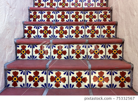 Beautiful staircase closeup. Beautiful staircase closeup. 75332567
