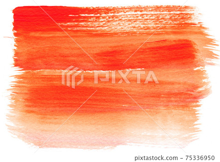 Red watercolor hand drawn background material Red watercolor hand drawn background material 75336950
