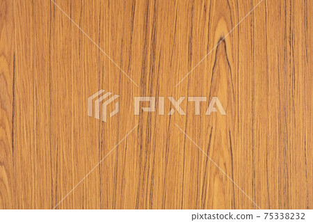 Teak Flamed veneer background in brown color, texture for home design. 75338232