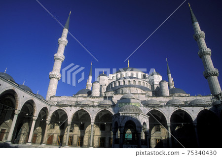 TURKEY ISTANBUL BLUE MOSQUE TURKEY ISTANBUL BLUE MOSQUE 75340430