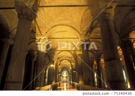 TURKEY ISTANBUL CISTERNA BASILICA TURKEY ISTANBUL CISTERNA BASILICA 75340436