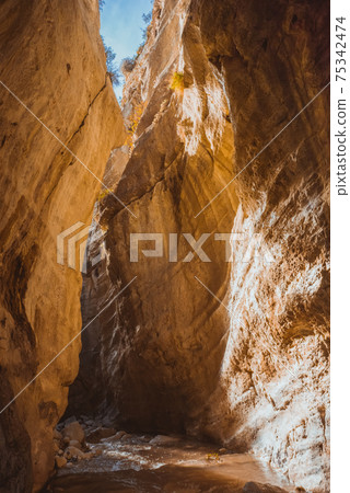 Avakas canyon, Cyprus 75342474