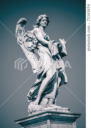 Statue of Angel with the Garment and Dice Statue of Angel with the Garment and Dice 75343654