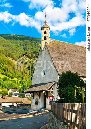 Church at Burgeis in South Tyrol, Italy 75344994