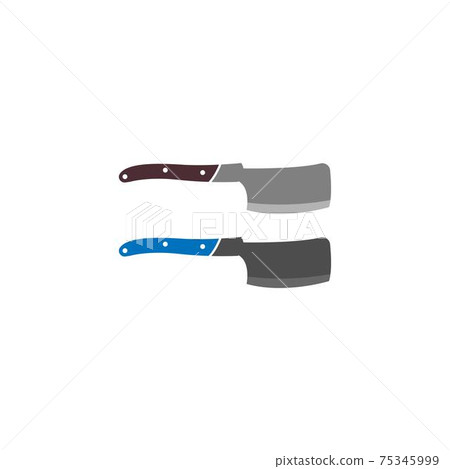 Knife icon logo design vector template Knife icon logo design vector template 75345999