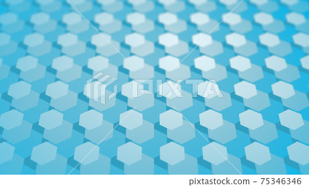 CG Hexagon Background image composed of many hexagons CG Hexagon Background image composed of many hexagons 75346346