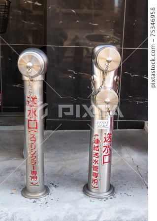 建築物室外消火栓設備立式立式給水口 75346958