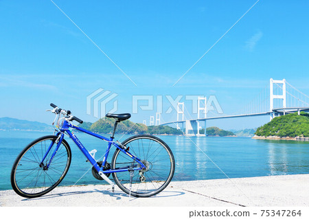 愛媛縣藍天Shimanami海道和自行車 75347264