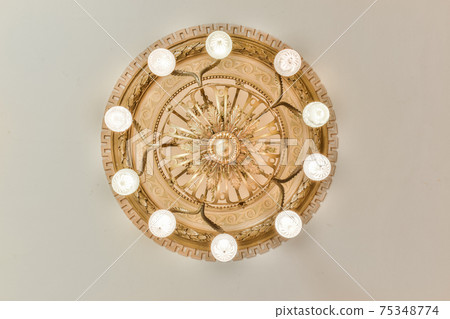 Chandelier on ceiling Chandelier on ceiling 75348774