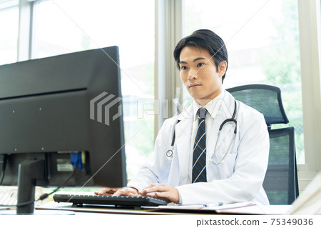 Doctor Hospital Office Medical Image 75349036