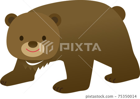 插圖素材:亞洲黑熊,棕色動物,熊,金太郎的朋友,童話 插圖素材:亞洲黑熊,棕色動物,熊,金太郎的朋友,童話 75350014