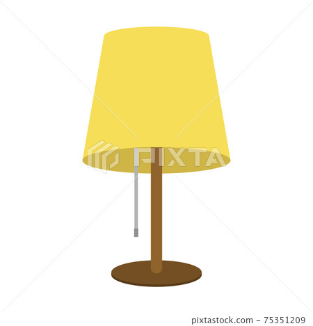 Illustration image of desk lamp Illustration image of desk lamp 75351209