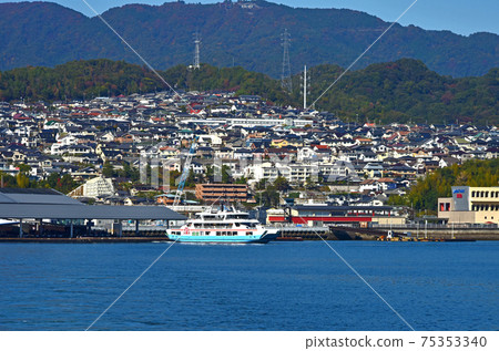 廣島縣宮島的日出風景 75353340