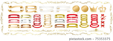 ribbon, ribbons, frame 75353375