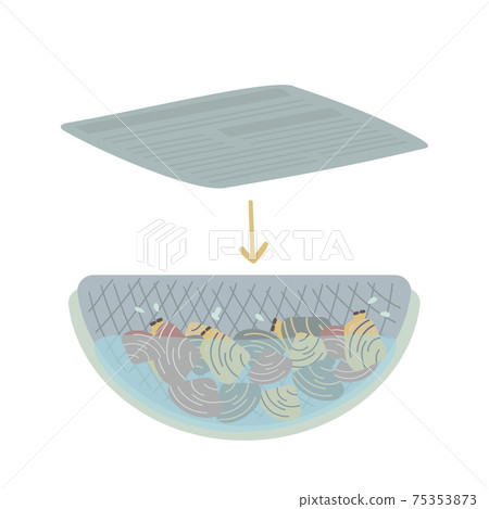 Clam sand removal Clam sand removal 75353873