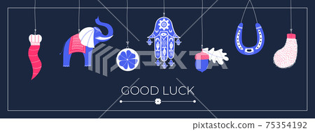 Good Luck banner 75354192