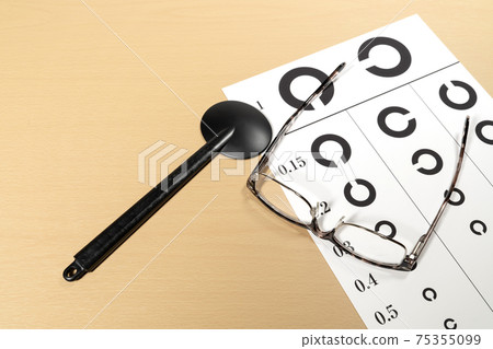 Glasses eyesight test image 75355099
