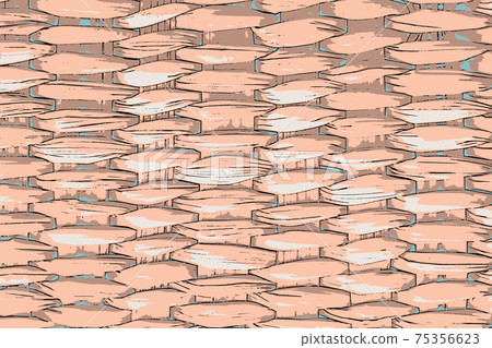 Straw texture [summer image] 75356623