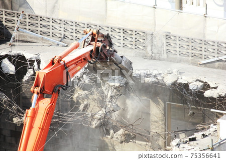 挖掘機車及拆卸工地 75356641