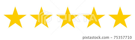 5 or Five stars sign symbol on white background. illustration. Ranking quality service review feedback. The best choice. 5 or Five stars sign symbol on white background. illustration. Ranking quality service review feedback. The best choice. 75357710