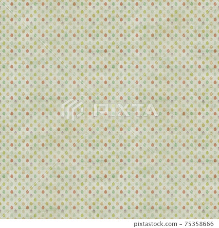 Watercolor Easter Egg Seamless Pattern Illustration / White (Small) Textured Watercolor Easter Egg Seamless Pattern Illustration / White (Small) Textured 75358666