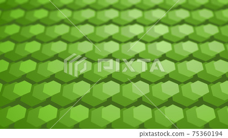 CG Hexagon Background image composed of many hexagons 75360194