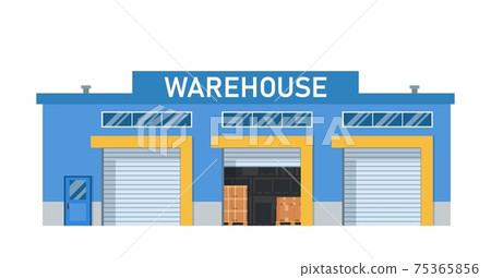 Warehouse commercial building Warehouse commercial building 75365856