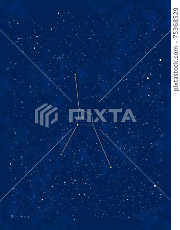 Spring constellations: Cancer and surrounding stars Spring constellations: Cancer and surrounding stars 75368529