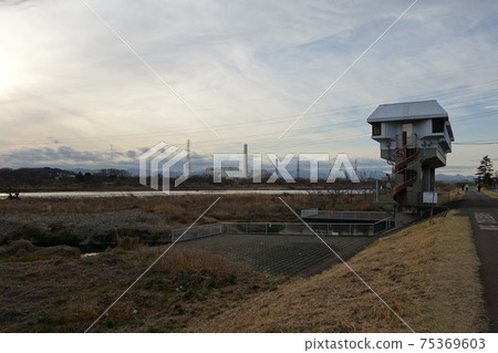 北多摩2號水回收中心排水溝 北多摩2號水回收中心排水溝 75369603