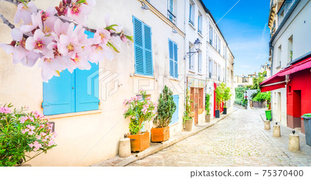 cityscape Mont Matre , Paris, France 75370400