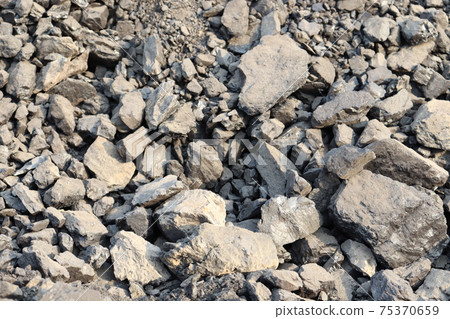 black colored coal stock 75370659