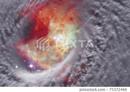 Endless universe. Elements of this image furnished by NASA. 75372466