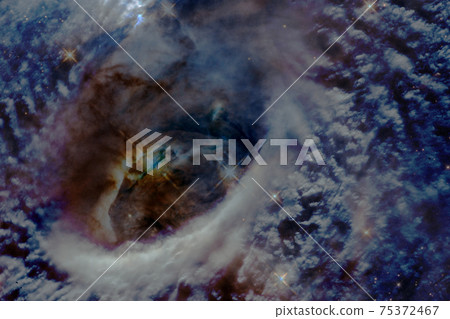 Starfield. Elements of this image furnished by NASA 75372467