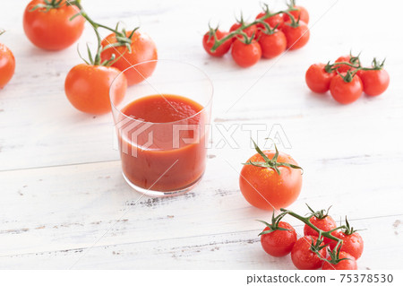 Image photo of fresh tomato juice 75378530