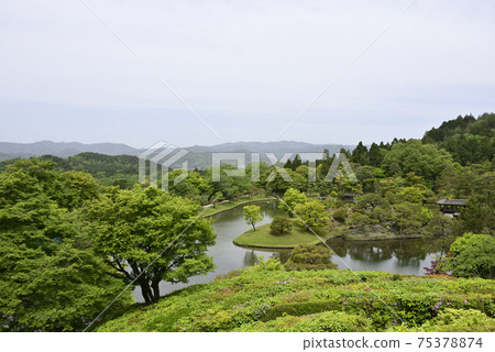 Shogakuin皇宮皇宮龍捲風池塘 Shogakuin皇宮皇宮龍捲風池塘 75378874