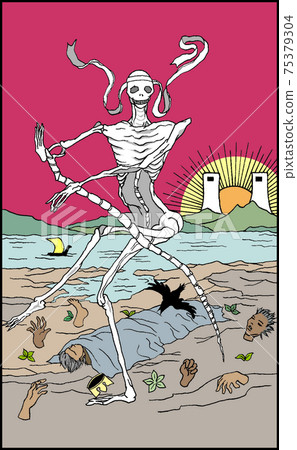 塔羅牌/死神 塔羅牌/死神 75379304