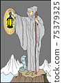 Tarot Card / Hermit 75379325