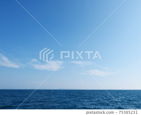 Beautiful sea landscape 75385231