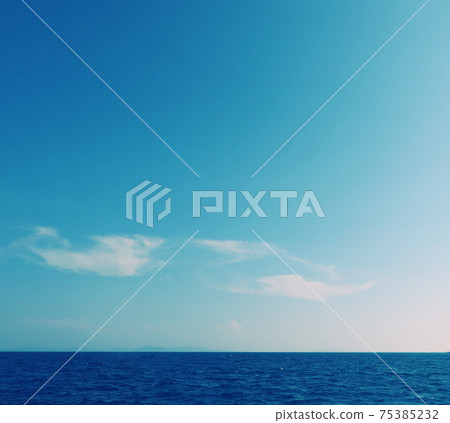 Beautiful sea landscape 75385232