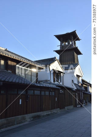 [Kawagoe City, Saitama Prefecture] Scenery where you can see the bell of time 75388977