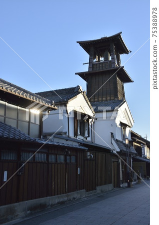 [Kawagoe City, Saitama Prefecture] Scenery where you can see the bell of time 75388978