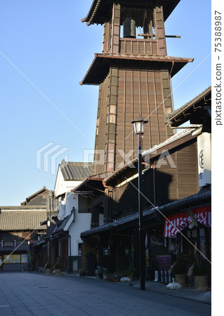 [Kawagoe City, Saitama Prefecture] Scenery where you can see the bell of time 75388987