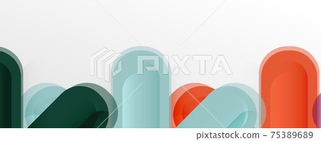 Abstract glossy crosses background for business or technology presentations, internet posters or web brochure covers 75389689