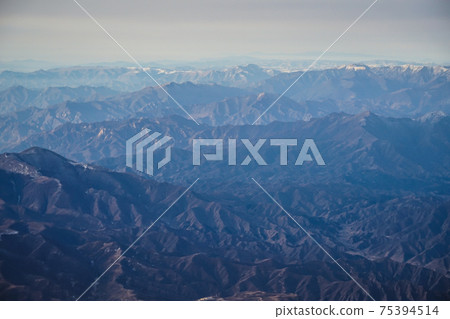 Image of mountainous areas in China 75394514
