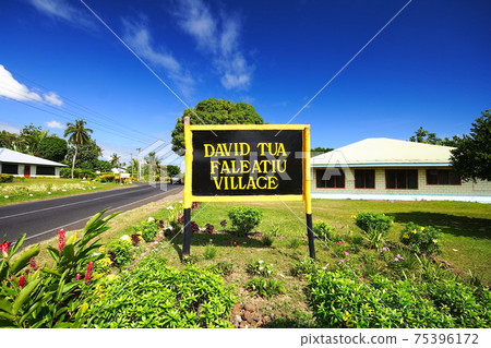 South Pacific island nation Samoa independent country Upolu island Phareatiu 75396172