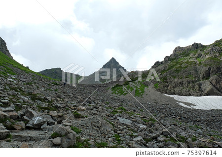 From Kamikochi in the Northern Alps, head toward Mt. Yarigatake along the Azusa River 75397614