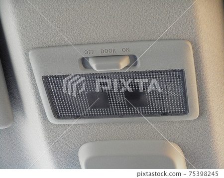 Car room lamp (when off) 75398245