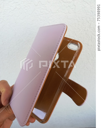 新型筆記本電腦型智能手機保護套（不帶智能手機）可用於廣告等。 75398991